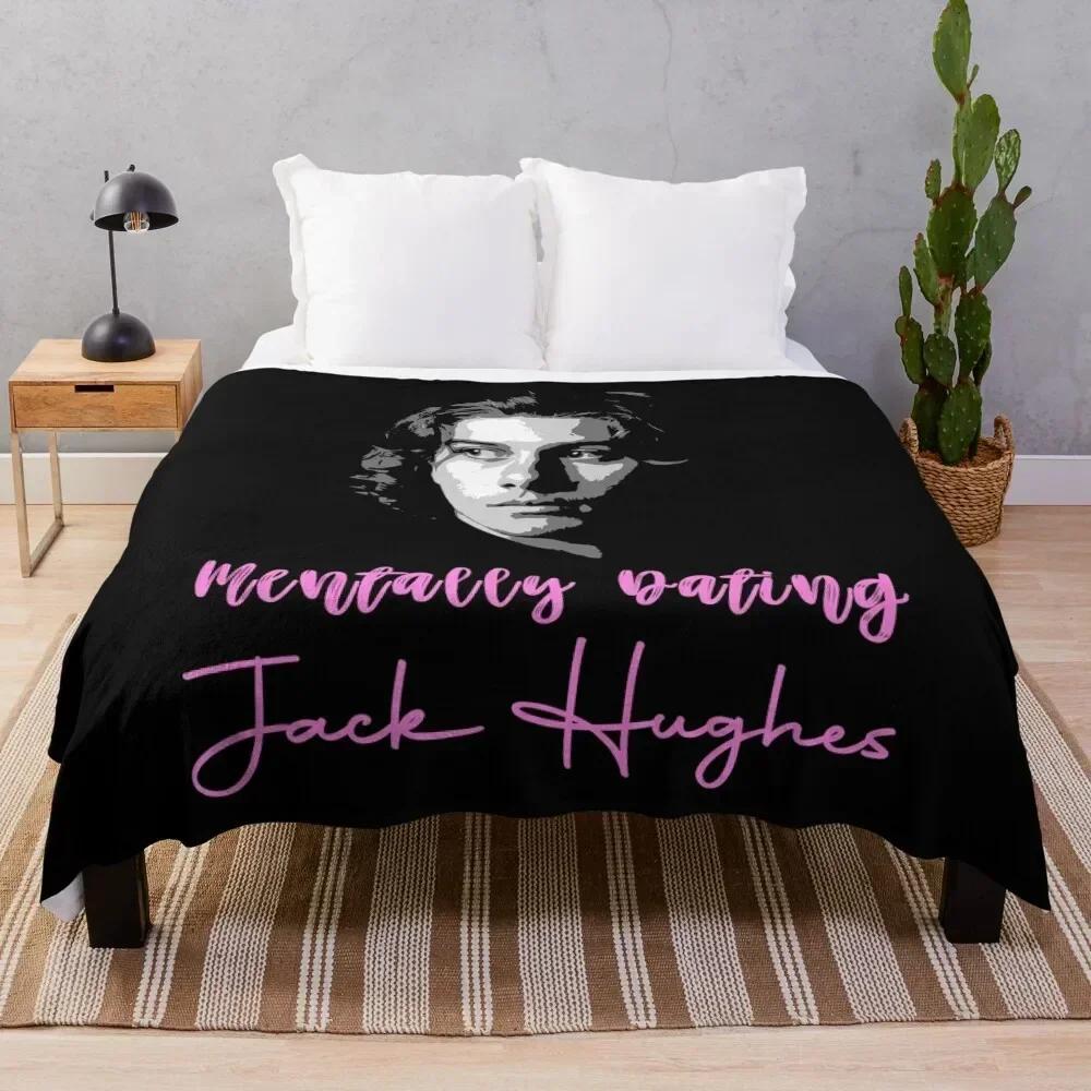 Jack Hughes Throw Blanket anime Sofas Thin Blankets 75X95CM