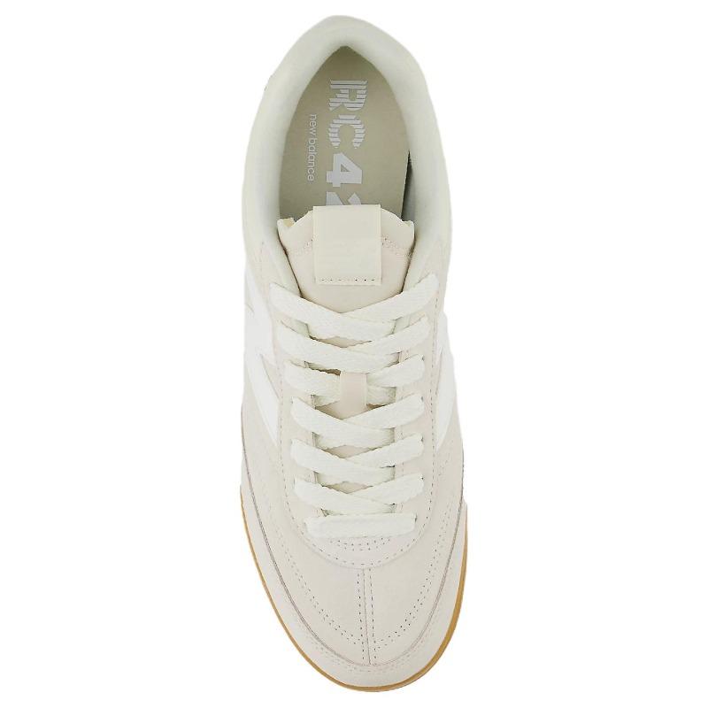 New Balance Scarpe Casual Basse RC42 Unisex Bianco Sporco Rete Scamosciato Comode Versatili Traspiranti Leggere URC42EA