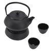 Cast Iron Kettle Set 800ml Energy Saving Cast Iron Highly Durable Luxurious Cast Iron Teapot with