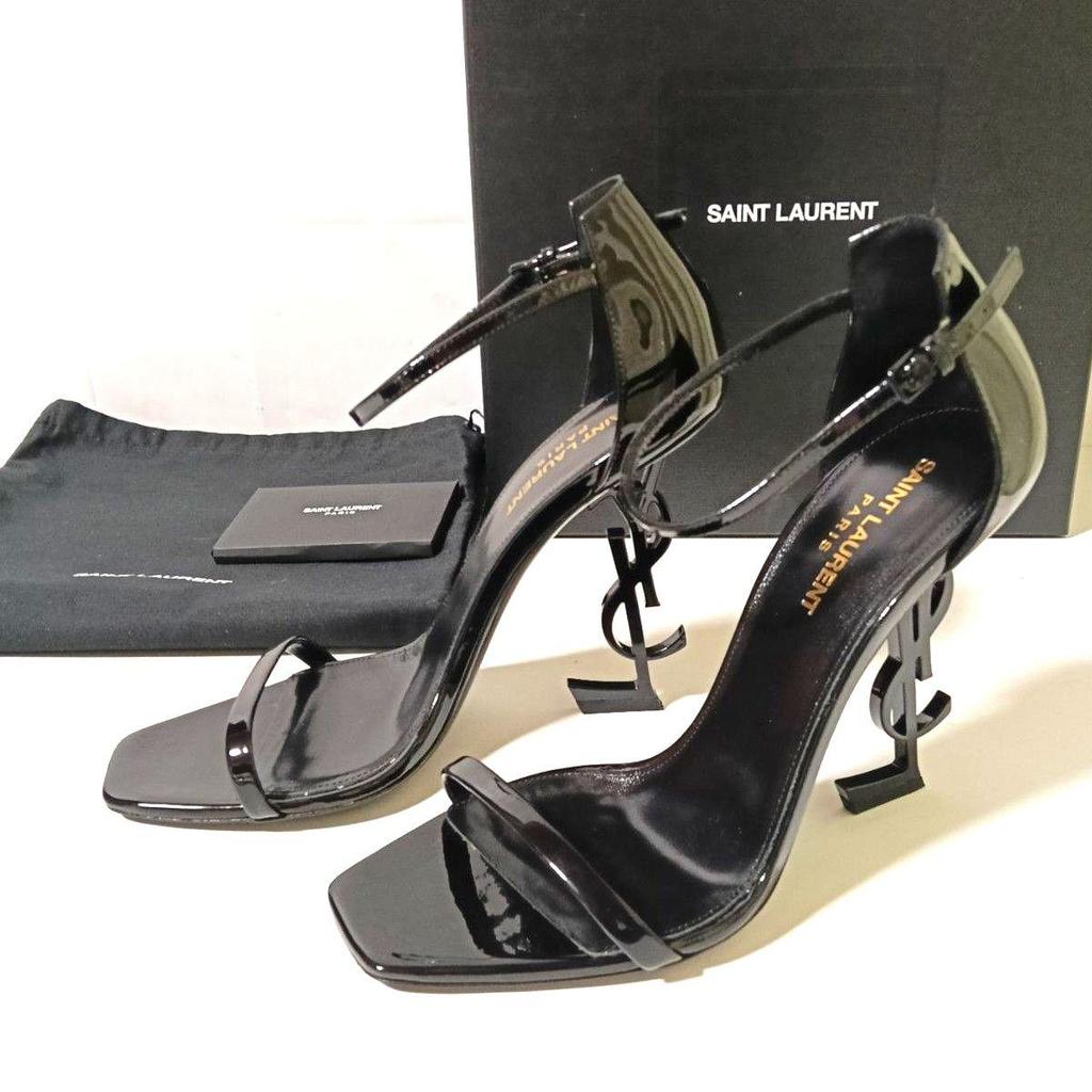 Used Good condition SAINT LAURENT Opium heel sandals 39size