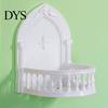 Floating Display Ledge for Plants Wall Mounted Shelf, European Style, Decorative Self-adhesive Mount Security Camera Rack, Action Figures And Cameras