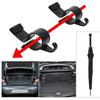 10Pcs Car Umbrella Holder Car Trunk Hook Umbrella Mount Plant Towel Hook Auto Accessories Universal Internal Storage Organizer