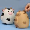 Large Capacity Cow Piggy Bank Animal Child Gift Cash Saving Money Box Creative Desktop Decoration Children's Piggy Bank