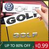 2026 Hot For VOLKSWAGEN VW Car Rear Trunk Middle ABS Letters Badge Nameplate Emblem Logo Styling Stickers Decoration Accessories