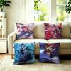 Hot Game HHonor of Kings Pillow Case Square DoubleSided Sofa Cushion Cover Bedroom Bedside Pillow