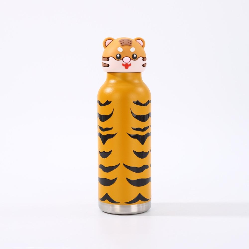 Cartoon Animal Shapes Insulated Water Bottle Student Water Bottle For School Office Home