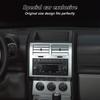 4X Dashboard AC Air Vent Outlet Louver Trim Cover for Dodge Nitro 2007-12 Silver