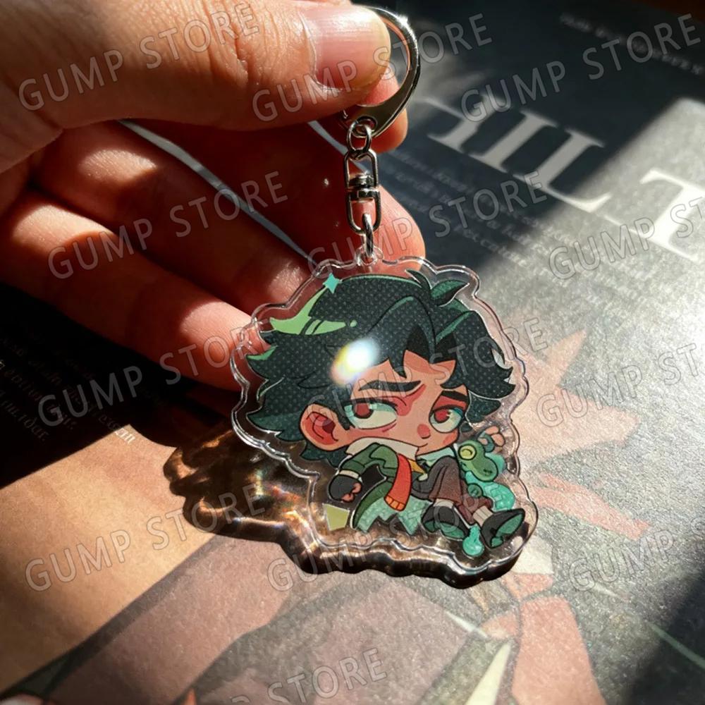 Cute Deadlock Charms Chibi Keychain for Accessorie Shiv Pocket Doorman Drifter Mina Ivy Lash Paige Keyrings Jewelry Manga Gifts
