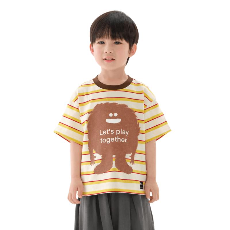 M.Latin Girls' Digital Print Short Sleeve T-Shirt