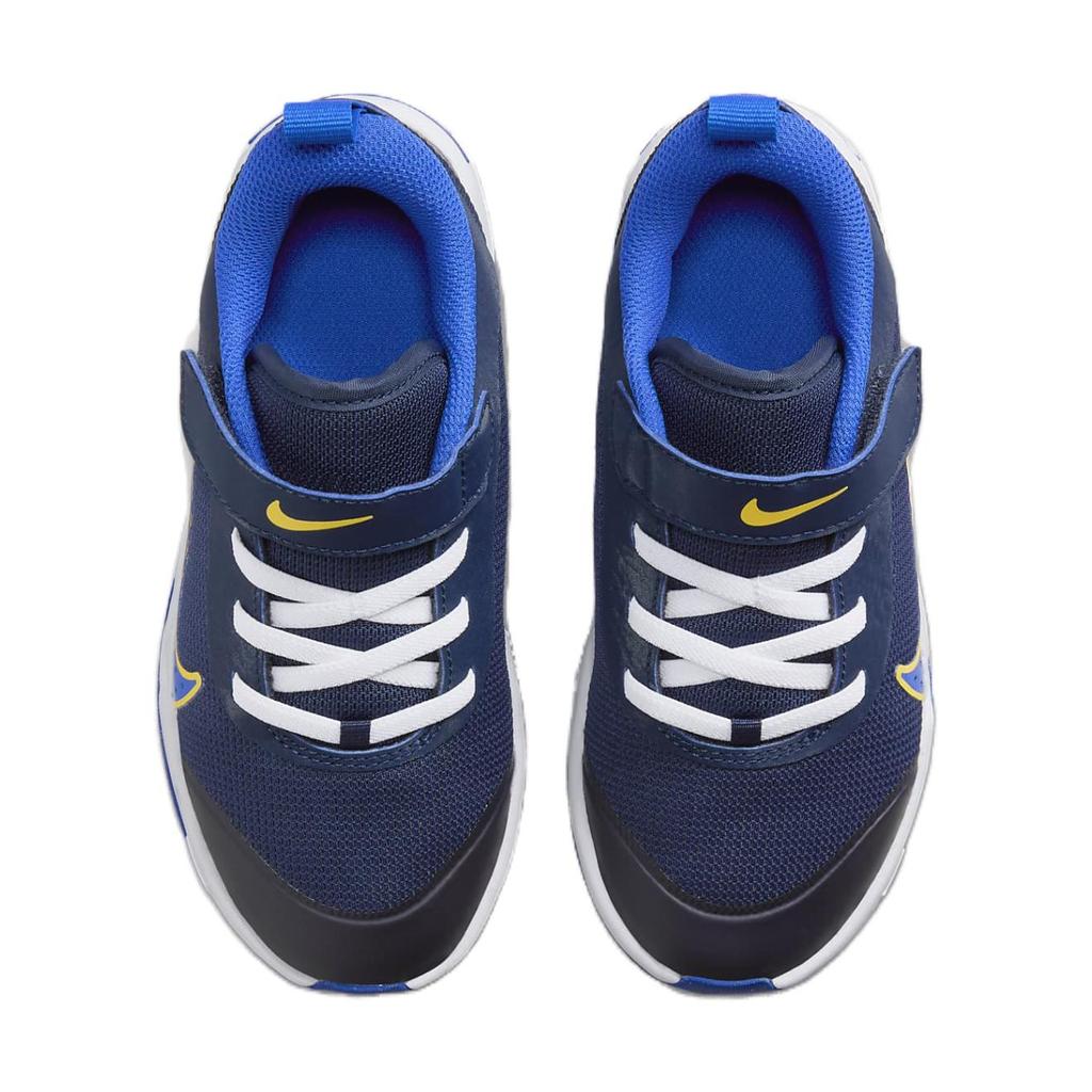 Nike Omni Multi-Court PS Midnight Navy Saturn Gold Kinder Sneakers Blau Weiß Hyper-Royal DM9026-404