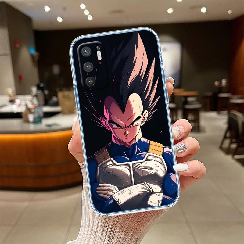 RE25 Dragon Ball Gohan Transparent Phone Case for Motorola Moto G7 G8 G9 G84 G85 G73 G24 G15 Z2 Play Power Plus