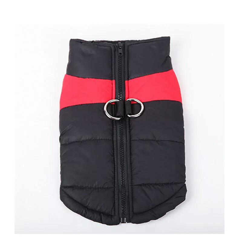 

Pet Ski Suit Dog Outdoor Cotton Coat for Autumn and Winter M червоний