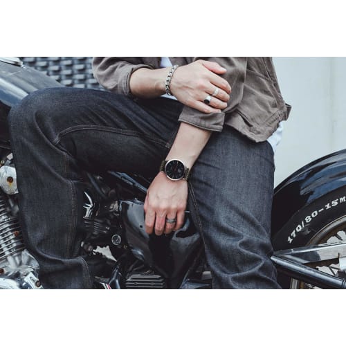 TStrap Leather Watch Strap, 20mm - Genuine Leather Watch Strap, Smartwatch Strap Replacement - Men's Replacement Watch Strap - Includes Buckle and Sli