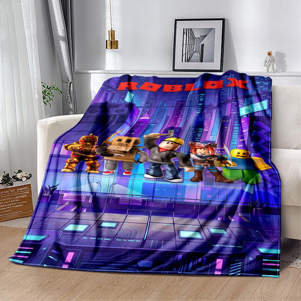 Roblox 338 Blanket Soft & Cozy Great for Chair Office Chair Office Four Seasons Multipurpose Modern Gifts For Family Or Friends