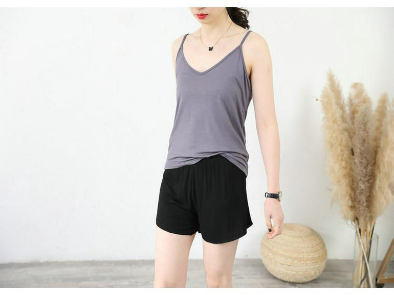 Women's V-Neck Modal Cotton Plus Size Loose Camisole Vest - 2021 Spring/Summer Collection