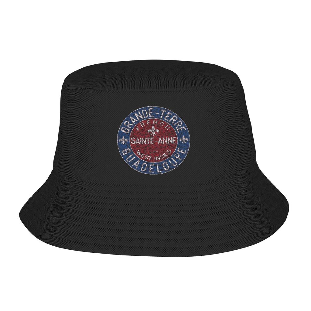 SainteAnne GrandeTerre Guadeloupe Bucket Hat Outdoor For Unisex Trendy Travel Hiking Sun Hats Personality Custom DIY Cap