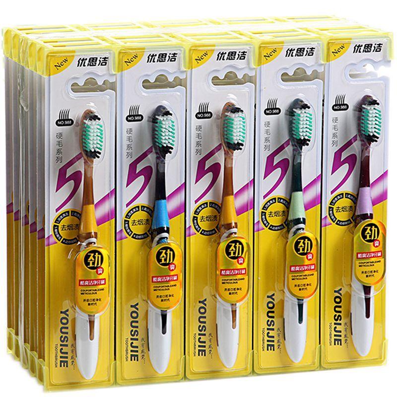 Mittelfeste Zahnbürste 30/20/10/4 Einzelverpackungen für Erwachsene Mittelfeste Zahnbürsten für Männer und Frauen