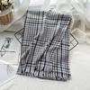 Scarf Autumn and Winter Imitation Cashmere Houndstooth Shawl for Women Trendy and Versatile Warm Long Tassel Scarf