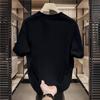 Trend Casual Crew Neck T-Shirt American Trendy Brand High-End Pure Cotton Men'S Printed Short-Sleeved T-Shirt