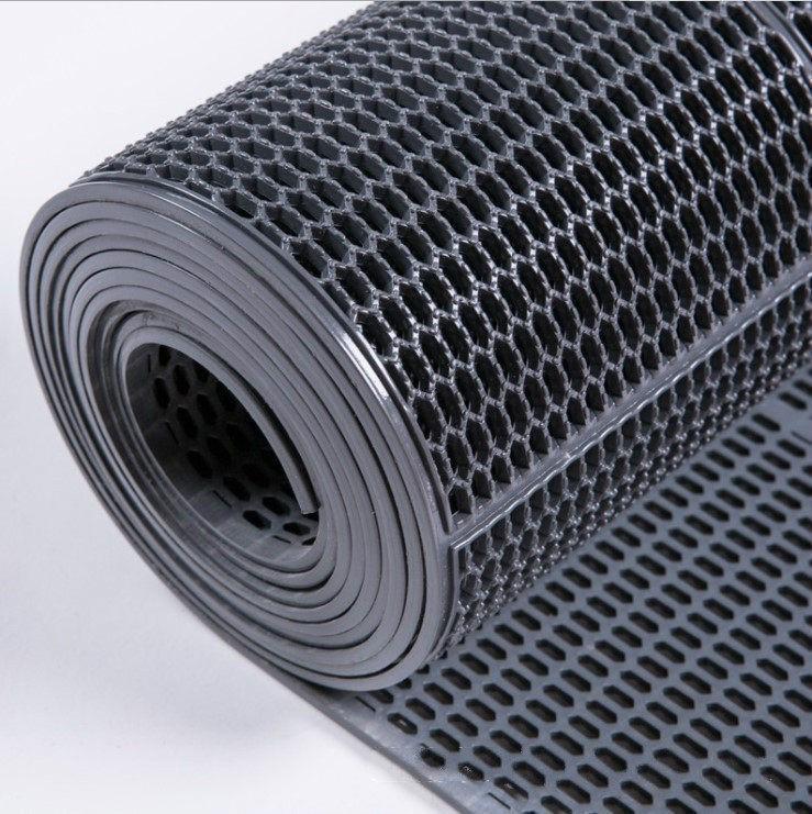 PVC Anti-Slip Mesh Floor Mat for Pool, Bathroom, and Kitchen