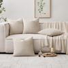 Chenille Woven Cushion Cover Soft Solid Color Pillowcase Bedroom Living Room Sofa Decoration Sofa Cushion Cover
