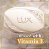 Lux Flaw-Less Glow Bathing Soap For Soft Smooth Glowing Skin With Jasmine Fragrance And Vitamin Enriched Formula 150g X 3 Pack