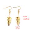 Bizarre Jojos Adventure Alloy Earrings With Electroplated Finish For Cosplay