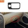 Per Jaguar X-TYPE 2001-2009 Adesivi in Vera Fibra di Carbonio Pannello Interruttori Fari Accessori Auto Decorativi Interni