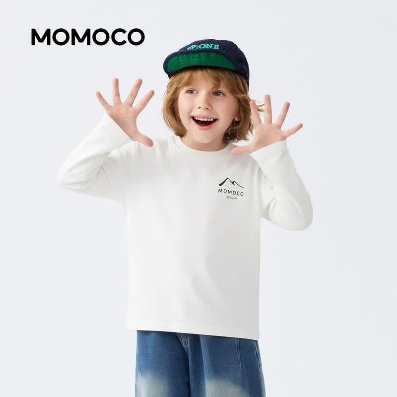 MOMOCO Kids' Casual Long-Sleeve T-Shirt