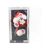 Hair Ornaments Set of 2 for Furisode Kimono Coming-of-Age Ceremony, Tsumami Zaiku, Red Chirimen, Flower Ornaments, Large Diameter Approx. 10cm, Small