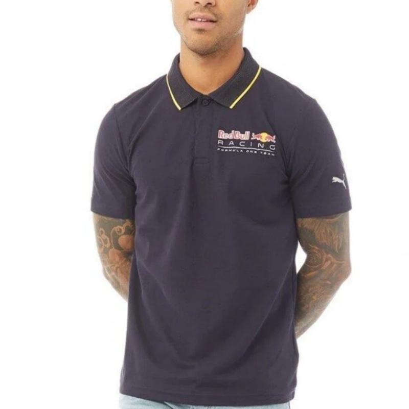 Puma Polo Shirt With Short Sleeves And A Single Button Men Tops Red 596220-01
