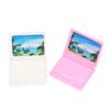 2Pcs/Set Simulation Mini Laptop Computer 1:12 Dollhouse Miniature Fashion Crafts