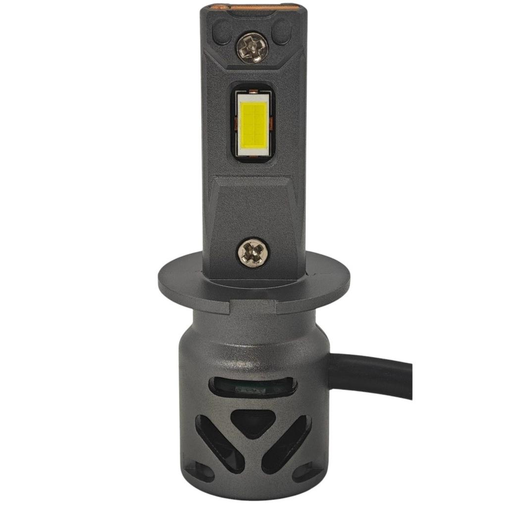 2 Pcs H3 LED Bulbs 9V-30V Canbus CSP 8000lm Strong White Off-Road