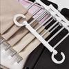 Stainless Steel Retractable Trouser Rack Folding Multi-functional Space Saving Pants Hangers Foldable Closet Organizer Wardrobe