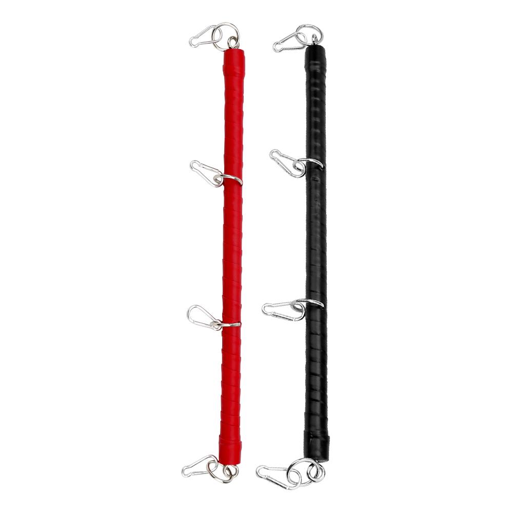 Stainless Steel Metal Adjustable Spreader Bar Bondage Set Unisex Hogtie Hand Ankle Cuffs Fetish Restraints Shackles Sex Toy
