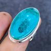 Indicolite Tourmaline Gemstone 925 Sterling Silver Jewelry Ring Size 8