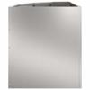 Corner Planter Silver 45 X 45 X 50 Cm Galvanized Steel
