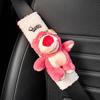 Cute Cartoon Plush Car Seat Belt Shoulder Cover For Neck Protection