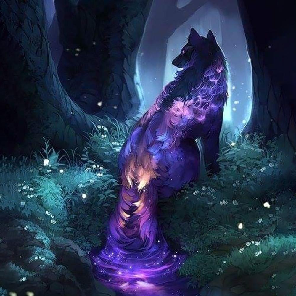 5D DIY Diamond Drawing Cartoon Animal Cartoon Full Diamond Square/round Diamond Embroidery Cross-stitch Set Home Wall Decorative Art