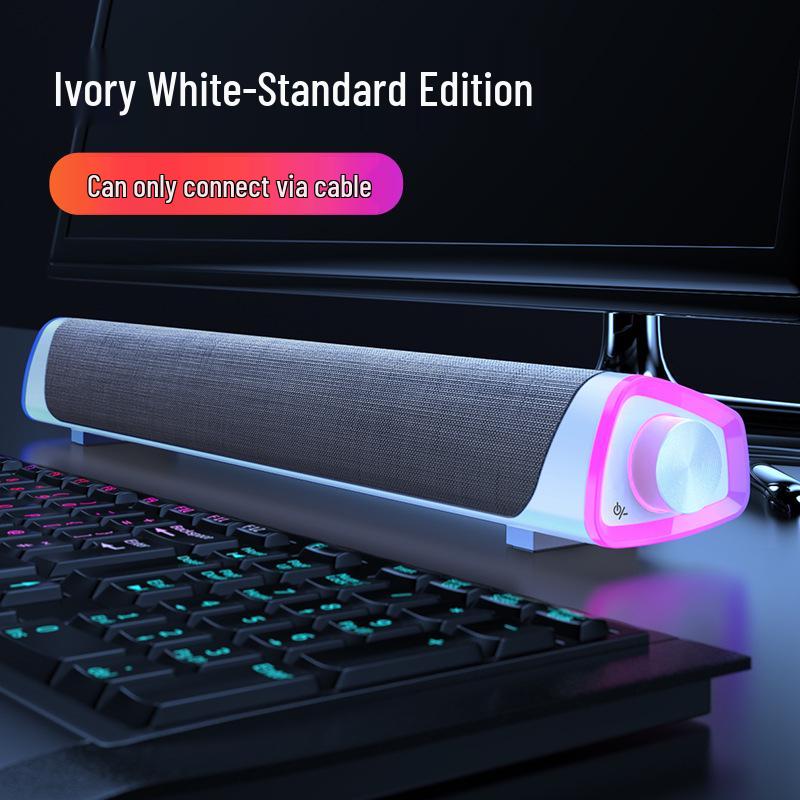 New Naiye Bluetooth Desktop Soundbar with Dual Speaker Subwoofer System