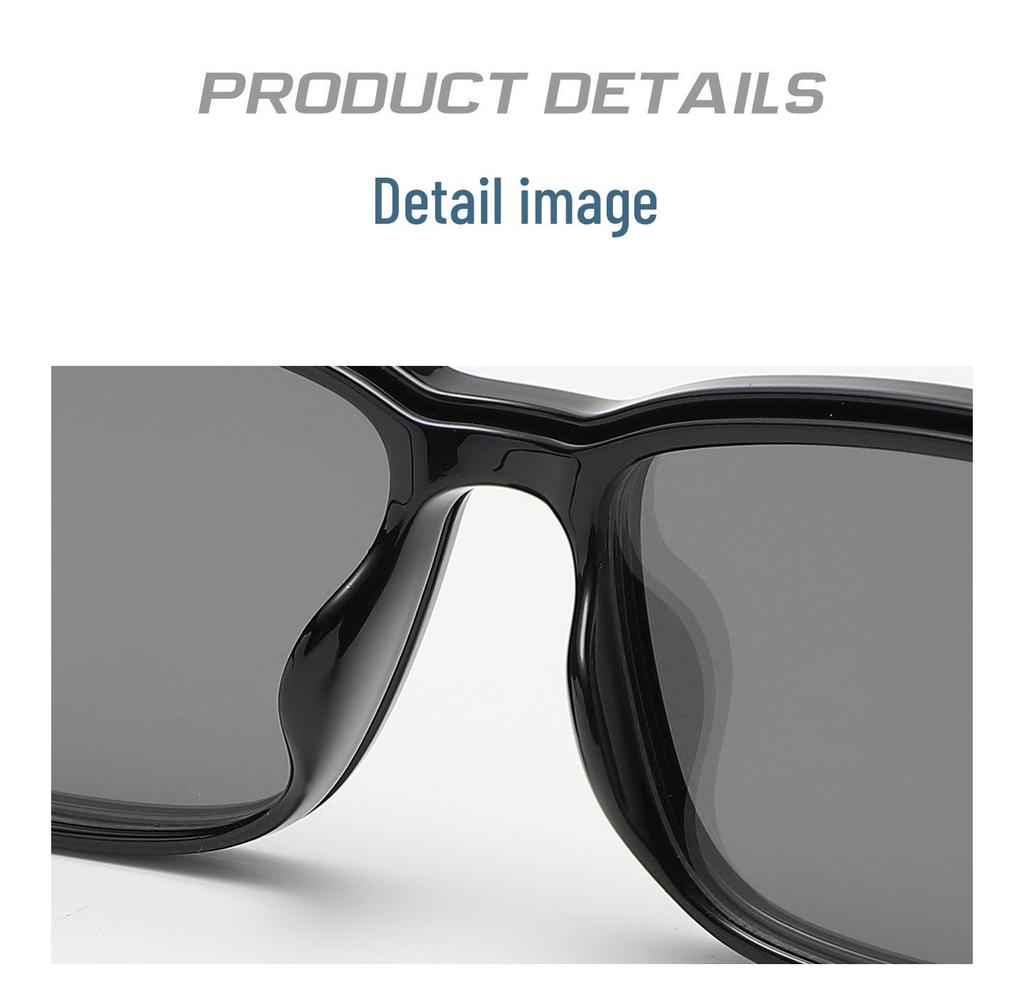 2025 Magnetic Clip-on Unisex Trendy Anti-UV Sunglasses for Driving & Outdoor