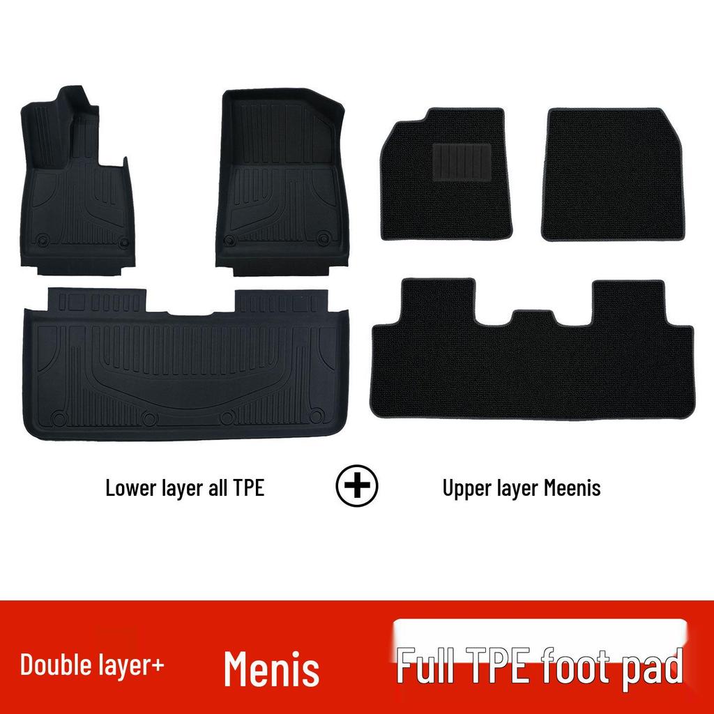 Eco-friendly TPE Floor Mats for Changan Qiyuan A06 - Odorless Interior Protection Carpets