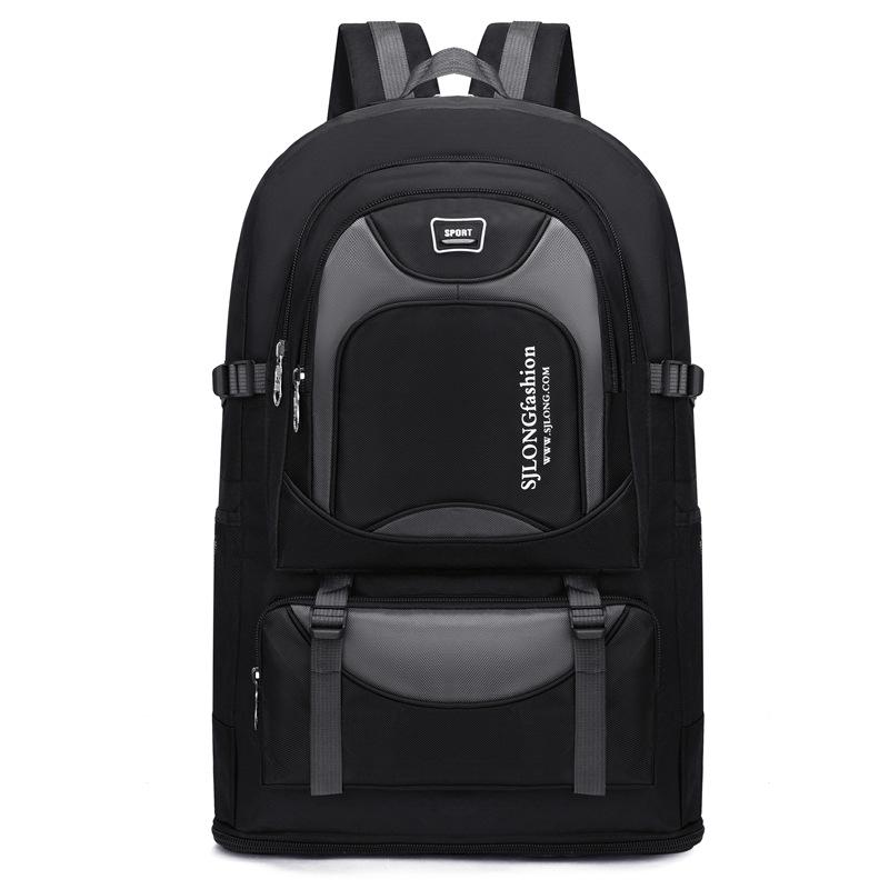 Mountaineering Bag Thickened Oxford Cloth Casual Outdoor Large-Capacity Water-Repellent Outdoor Travel Folding Backpack