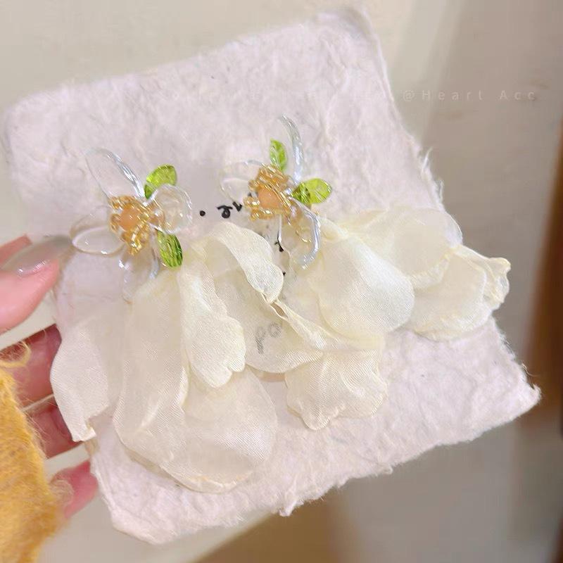 Resort Style Sunflower Earrings - Spring/Summer 2025 Collection for Women
