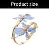 Multifunctional Adjustable Flower Shape Metal Bangle Bracelet Adjustable Diameter for Trendy Accessories and Gift Giving