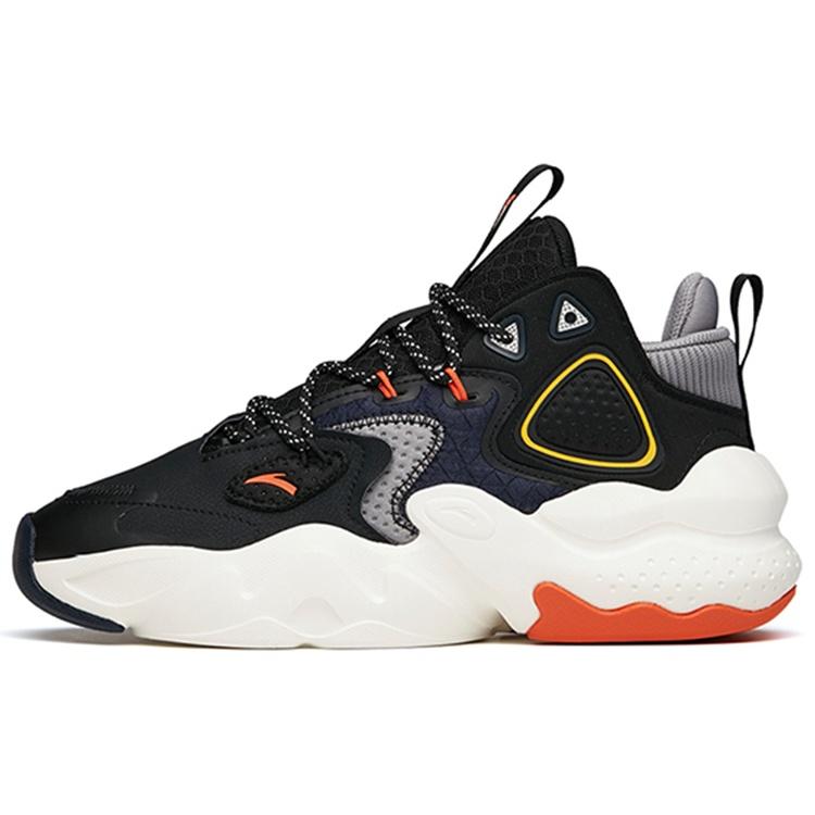 ANTA Badao 2  Black White Orange  Men s 112148080-4 EU 40.5