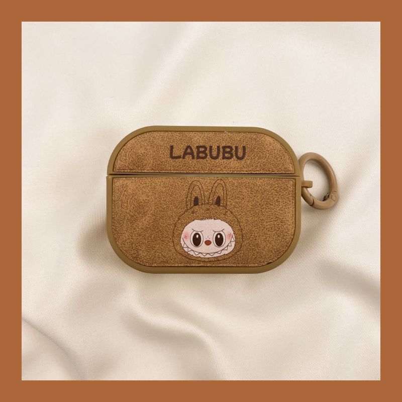 

for Apple Pro Earphone Case Second Generation Wireless Bluetooth 1 Third Generation Aipods Box 2 Generation IPods Fourth Generation 4 Warehouse airpods pro2 [Brown single cloth] send Hook