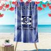 Asciugamano da Spiaggia Personalizzato con Nome MSV Duisburg, Asciugamano Grande Morbido Asciugatura Rapida per Spiaggia Campeggio Nuoto_xia