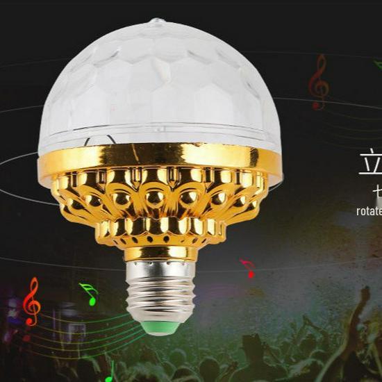 Golden Little Magic Ball Colorful Atmosphere Light - Night Light Lantern for KTV