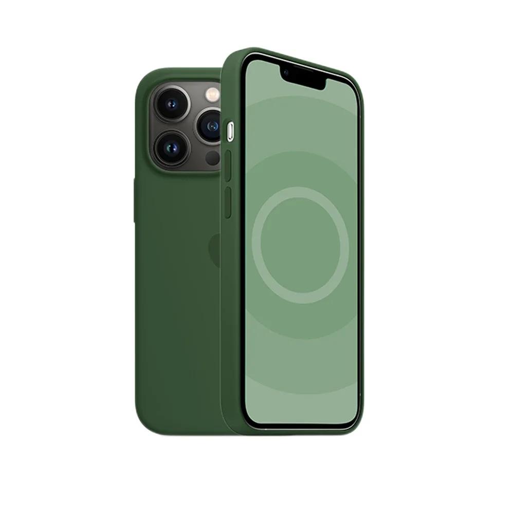 Apple iPhone 13 Pro Max pro Hülle Animation Magsafe Flüssigsilikon Magnetische Hülle für iPhone 13 Kabelloses Laden Schutzhülle